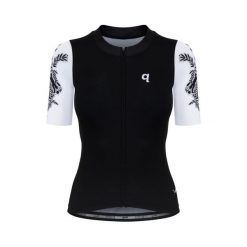 Koszulka rowerowa damska Quest Tattoo. Białe topy sportowe damskie Quest, xs, bez wzorów, z poliesteru, bez ramiączek. Za 199.99 zł.