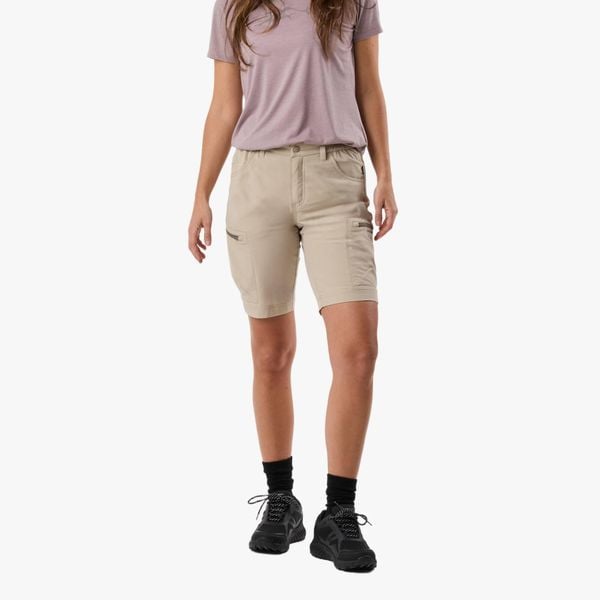 Szorty Outdoor Hiking damska Swedemount Glittertind Shorts szybkoschnące. Brązowe szorty damskie SWEDEMOUNT, bez wzorów, z materiału. Za 199.99 zł.