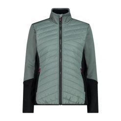 Kurtka damska turystyczna CMP 34E2236. Zielone kurtki damskie CMP, xs, bez wzorów, bez kaptura. Za 340.00 zł.
