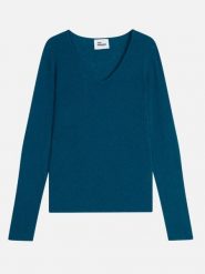 Just Cashmere Kaszmirowy sweter "Joan" w kolorze niebieskim rozmiar: XXL. Niebieskie swetry klasyczne damskie Just Cashmere, xxl, z kaszmiru, bez kołnierzyka. Za 376.45 zł.