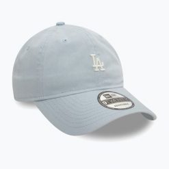 Czapka z daszkiem New Era Mini Washed 9Twenty Los Angeles Dodgers. Niebieskie czapki męskie New Era, bez wzorów. Za 109.99 zł.