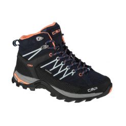 Buty trekkingowe damskie, Rigel Mid. Niebieskie obuwie trekkingowe damskie CMP. Za 349.99 zł.