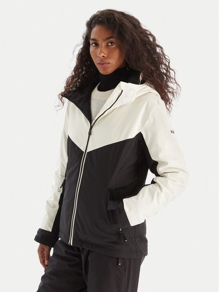 Roxy Kurtka narciarska ERJTJ03526 Czarny Slim Fit. Czarne kurtki narciarskie i snowboardowe damskie Roxy, m, bez wzorów, z syntetyku, bez kaptura, narciarskie. Za 609.00 zł.