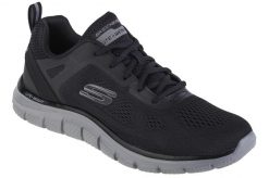 Buty do chodzenia męskie Skechers 232698BKCC. Czarne buty sportowe na co dzień męskie Skechers, z materiału, bez zapięcia, trekkingowe. Za 249.99 zł.