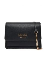 Liu Jo Torebka Ecs M Crossbody AF5152 E0058 Czarny. Czarne torebki klasyczne damskie Liu Jo, bez wzorów, ze skóry, wizytowe, bez kołnierzyka, bez ramiączek. Za 579.99 zł.
