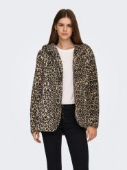 ONLY Kardigan w kolorze jasnobrązowo-czarnym rozmiar: M. Brązowe kardigany damskie Only, m, bez wzorów. Za 143.90 zł.