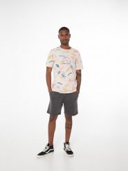 T-shirt męski Protest PRTTEAGIN. Białe t-shirty męskie Protest, na lato, m, bez wzorów, z bawełny, bez kołnierzyka. Za 109.90 zł.