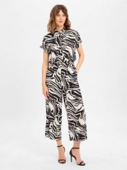 Someday Kombinezon - Cetara Kobiety wiskoza czarny, 40. Czarne kombinezony damskie Someday, bez wzorów, z wiskozy, bez kołnierzyka, bez ramiączek. Za 379.95 zł.