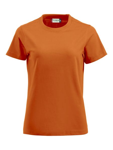 Clique Premium-T Women – damska koszulka z okrągłym dekoltem, single jersey,. Brązowe t-shirty damskie CLIQUE, l, bez wzorów, z bawełny, bez kołnierzyka. Za 110.26 zł.