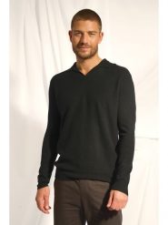Just Cashmere Kaszmirowy sweter "Noah" w kolorze czarnym rozmiar: XL. Czarne swetry męskie Just Cashmere, xl, bez wzorów, z kaszmiru, bez kołnierzyka. Za 456.99 zł.