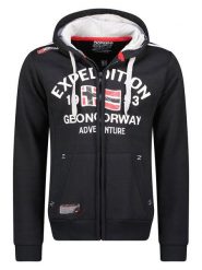 Geographical Norway Bluza "Flag" w kolorze czarnym rozmiar: XXL. Czarne bluzy z kapturem męskie Geographical Norway, xxl. Za 113.36 zł.