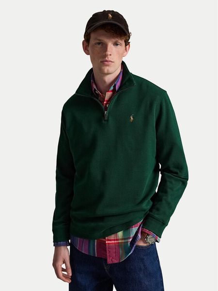 Polo Ralph Lauren Bluza 710P07411503 Zielony Regular Fit. Zielone bluzy bez kaptura męskie Polo Ralph Lauren, m, z bawełny. Za 859.99 zł.