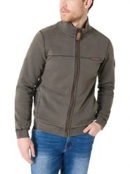 Timezone Bluza w kolorze brązowym rozmiar: L. Brązowe bluzy bez kaptura męskie Timezone, l, z bawełny. Za 148.26 zł.