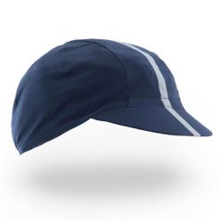 Czapka z daszkiem na rower ROADR 520 Ultralight. Niebieskie czapki męskie VAN RYSEL, bez wzorów, z elastanu, sportowe. Za 49.99 zł.