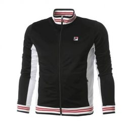 Bluza sportowa męska Fila Ole Functional Classic Retrolook. Czarne bluzy bez kaptura męskie Fila, bez wzorów, sportowe, bez kołnierzyka, bez ramiączek. Za 489.99 zł.