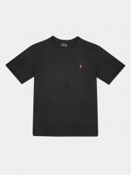 Polo Ralph Lauren T-Shirt Core 323832904036 Czarny Regular Fit. Czarne t-shirty chłopięce Polo Ralph Lauren, bez wzorów, z bawełny, bez ramiączek. Za 169.99 zł.