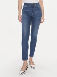Weekend Max Mara Jeansy Eufrate 2415181051 Granatowy Slim Fit. Niebieskie jeansy damskie Weekend Max Mara. Za 409.99 zł.