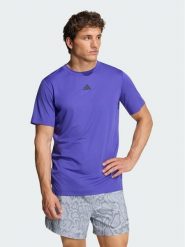 Adidas Koszulka techniczna D4T Primelift 3 Stripes KS1145 Fioletowy Regular Fit. Fioletowe t-shirty sportowe męskie Adidas, m, bez ramiączek, na fitness i siłownię. Za 218.99 zł.