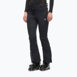 Spodnie narciarskie damskie Dainese Eira Softshell. Czarne spodnie materiałowe damskie Dainese, bez wzorów, z softshellu. Za 609.99 zł.