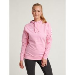 Bluza do piłki ręcznej damska Hummel hml GO z kapturem. Czerwone bluzy z kapturem damskie HUMMEL, na wiosnę, xs, z bawełny. Za 154.00 zł.