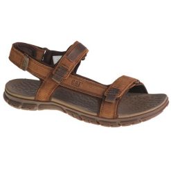 Sandały męskie, Caterpillar Atchison Sandals. Brązowe sandały męskie CATerpillar, bez zapięcia. Za 241.25 zł.