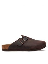 Birkenstock Klapki Boston 159711 Brązowy. Brązowe klapki i japonki męskie Birkenstock, ze skóry. Za 569.99 zł.