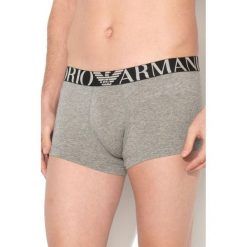 Bokserki EA7 Emporio Armani. Szare bokserki męskie EA7, bez wzorów, z bawełny. Za 188.20 zł.