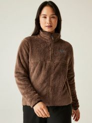 Dare 2b Kurtka polarowa "Gnarly" w kolorze jasnobrązowym rozmiar: 42. Brązowe kurtki damskie Dare 2b, bez wzorów, z materiału, bez kaptura. Za 122.09 zł.