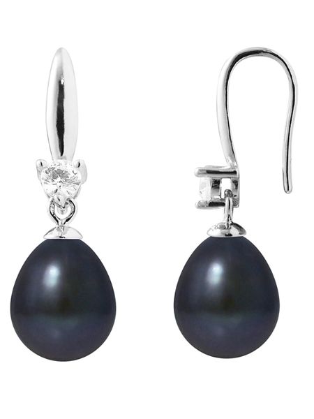 Pearline Srebrne kolczyki z perłami rozmiar: onesize. Niebieskie kolczyki damskie Pearline, z cyrkonią, srebrne. Za 260.99 zł.