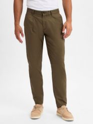Tommy Hilfiger spodnie materiałowe - Harlem Mężczyźni Bawełna zielony, 31-32. Zielone spodnie materiałowe męskie Tommy Hilfiger, z bawełny. Za 329.95 zł.