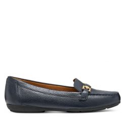 Mokasyny Geox. Niebieskie mokasyny damskie Geox. Za 499.99 zł.