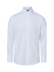 BOSS koszula biznesowa Mężczyźni Slim Fit Bawełna (100%) biały, 44. Białe koszule męskie Boss, m, bez wzorów, z bawełny, bez kołnierzyka, bez ramiączek. Za 379.95 zł.
