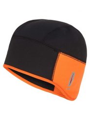 Ziener Czapka kolarska "Ilusio" w kolorze czarno-pomarańczowym rozmiar: onesize. Czarne czapki zimowe damskie Ziener. Za 79.03 zł.