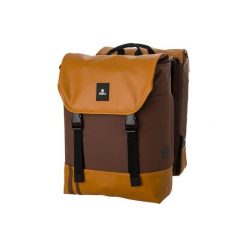 Podwójna torba rowerowa Agu DWR. Brązowe torebki klasyczne damskie Agu, bez wzorów, bez dodatków. Za 487.00 zł.