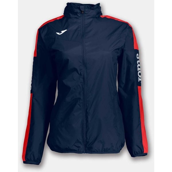 Damska kurtka przeciwdeszczowa Joma Championship IV granatowo-czerwona XS. Czerwone kurtki damskie Joma, na wiosnę, xs, z kapturem. Za 169.99 zł.