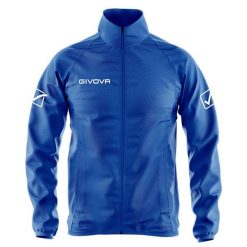 Kurtka Givova Rain Basico niebieska. Niebieskie kurtki damskie Givova, xs, bez wzorów, bez kaptura. Za 50.00 zł.