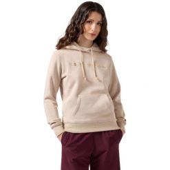 Bluza damska Champion Hooded Sweatshirt. Brązowe bluzy z kapturem damskie CHAMPION, xl, z polaru. Za 199.00 zł.