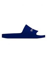 Under Armour Klapki w kolorze granatowym rozmiar: 41. Niebieskie klapki i japonki męskie Under Armour. Za 69.95 zł.