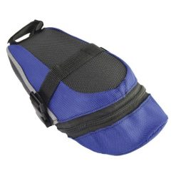 Sakwa torba rowerowa pod siodło na rzepy Dunlop. Czarne torebki klasyczne damskie Dunlop, bez wzorów, bez dodatków. Za 36.28 zł.