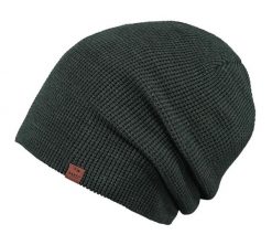 Czapka Barts Coler. Niebieskie czapki męskie Barts, na zimę, bez wzorów, z materiału, klasyczne. Za 140.00 zł.