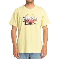 Koszulka sportowa męska RVCA Jay Tree. Żółte t-shirty sportowe męskie RVCA, l, z bawełny, bez ramiączek. Za 77.49 zł.