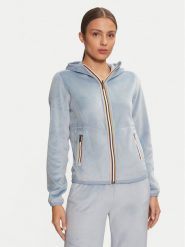K-Way Bluza Lily K8138NW Niebieski Relaxed Fit. Niebieskie bluzy bez kaptura damskie k-way, l, z syntetyku. Za 599.99 zł.