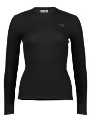 The North Face Koszulka "Easy" w kolorze czarnym rozmiar: L. Czarne bluzki damskie The North Face, l, bez wzorów, bez kołnierzyka, bez ramiączek. Za 131.43 zł.