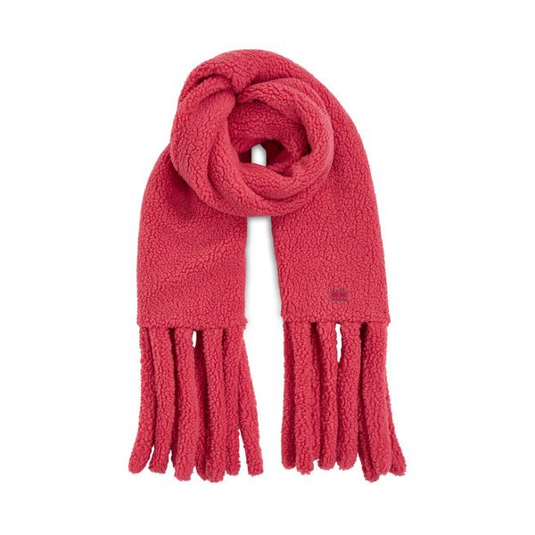 Szalik Tommy Jeans. Czerwone szaliki i kominy damskie Tommy Jeans, bez wzorów, z jeansu. Za 319.99 zł.