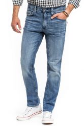 MUSTANG WASHINGTON MĘSKIE SPODNIE JEANSOWE JEANSY DENIM BLUE 1013944 5000 313. Niebieskie jeansy męskie Mustang. Za 199.99 zł.