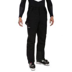 Spodnie narciarskie Kilpi Mimas. Czarne spodnie materiałowe męskie Kilpi, bez wzorów, sportowe. Za 473.69 zł.