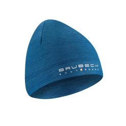 Czapka wełniana dwuwarstwowa unisex Brubeck EXTREME WOOL. Niebieskie czapki męskie Brubeck, na zimę, bez wzorów, z elastanu, sportowe. Za 99.99 zł.