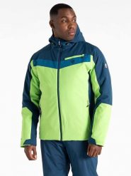 Dare 2b Kurtka narciarska "Eagle II" w kolorze niebiesko-zielonym rozmiar: 3XL. Niebieskie kurtki narciarskie i snowboardowe damskie Dare 2b, xl, bez wzorów, bez kaptura, narciarskie. Za 252.94 zł.