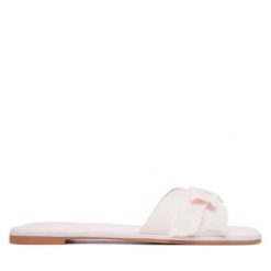 Klapki Aldo. Czerwone klapki damskie Aldo, bez wzorów, bez obcasa. Za 249.99 zł.