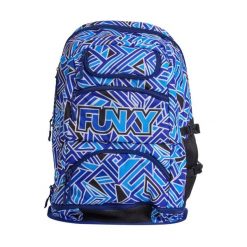 Plecak sportowy FUNKY Elite Squad Blue Bits. Niebieskie plecaki damskie FUNKY TRUNKS, bez wzorów. Za 299.00 zł.